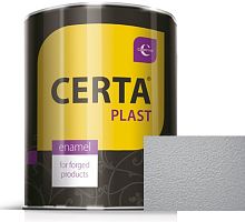 Грунт-эмаль по ржавчине 3 в 1 молотковый "CERTA", серебро/серый (0,8 кг), KRGL0020 Грунт-эмаль по ржавчине 3 в 1 молотковый "CERTA", серебро/серый (0,8 кг), KRGL0020