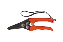 Секатор садовый, режущие кромки внахлест, 175 мм, пластиковые ручки, 76262 Секатор садовый, режущие кромки внахлест, 175 мм, пластиковые ручки, 76262