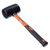 Киянка резиновая с пластиковой рукояткой 495гр "LIT" Киянка резиновая с пластиковой рукояткой 495гр "LIT"