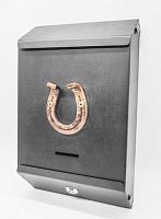 Ящик почтовый "ПОДКОВА в центре" золото 15225 ПОЛИСТРОЙ Ящик почтовый "ПОДКОВА в центре" золото 15225 ПОЛИСТРОЙ