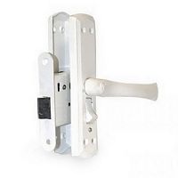 Защелка врезная ЗЩ1Д-2-6-10 с фиксатором белый полимер (12) МОГИЛЕВ Защелка врезная ЗЩ1Д-2-6-10 с фиксатором белый полимер (12) МОГИЛЕВ