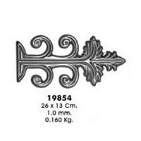 19854 Накладка (декоративный элемент) 26х13смх1,0мм  