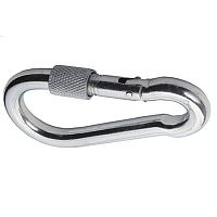 Карабин с предохранительной гайкой (муфтой) 12мм DIN 5299D /1/ Карабин с предохранительной гайкой (муфтой) 12мм DIN 5299D /1/