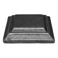 Подпятник штампованный без отверстия 80х80х20х3 мм 13.314/19481-WH/80 Подпятник штампованный без отверстия 80х80х20х3 мм 13.314/19481-WH/80