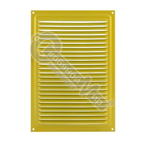 Решетка вентиляционная 160х230 мм, желтая,  2120