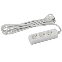 Удлинитель с заземлением 3х1 мм², 3 розетки, 1.5 м, ЭРА,  U-3e-1,5m Удлинитель с заземлением 3х1 мм², 3 розетки, 1.5 м, ЭРА,  U-3e-1,5m