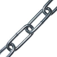 Цепь длиннозвенная DIN 763 6мм сварная, оцинкованная /18 м./20 м./30 м./40м/25м/ Цепь длиннозвенная DIN 763 6мм сварная, оцинкованная /18 м./20 м./30 м./40м/25м/