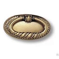 02.0219-b Asa Ручка кольцо на подложке классика,старая бронза  BRASS