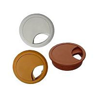 Заглушка для кабель-канала d=60 мм №22, черный /16/240/ Заглушка для кабель-канала d=60 мм №22, черный /16/240/