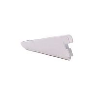 Кронштейн прямой 470мм блест.алюминий двойной L9006GA Кронштейн прямой 470мм блест.алюминий двойной L9006GA