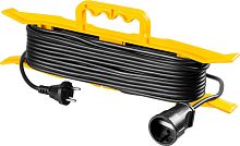 Удлинитель силовой на рамке без заземления, ПВС 2x0.75 мм², 20 м, 2200 Вт, STAYER,  55018-20_z01 Удлинитель силовой на рамке без заземления, ПВС 2x0.75 мм², 20 м, 2200 Вт, STAYER,  55018-20_z01