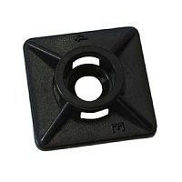 8569 Крепежный цоколь для кабельного бандажа крестообразный KEW BS D 3,6, цвет черный
