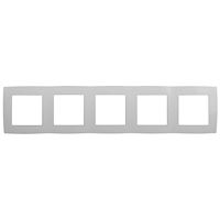 Рамка на 5 постов, белый, Эра12, 12-5005-01 Рамка на 5 постов, белый, Эра12, 12-5005-01