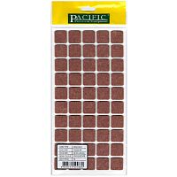 Подложки самоклеющиеся под ножки мебельные 20х20 мм на войлочной основе (50 шт./лист), PC6020BR Подложки самоклеющиеся под ножки мебельные 20х20 мм на войлочной основе (50 шт./лист), PC6020BR