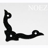 Уголок декоративный фигурный 110х110 мм УДФ 110-S НОЭЗ черный матовый 1шт/уп SK63.12.2 Уголок декоративный фигурный 110х110 мм УДФ 110-S НОЭЗ черный матовый 1шт/уп SK63.12.2