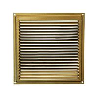 Решетка вентиляционная металлическая 150х150 мм с сеткой, бронза  /50/ Решетка вентиляционная металлическая 150х150 мм с сеткой, бронза  /50/