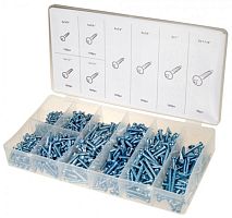 Набор саморезов 4х12; 4х16; 4х19; 4х25,5; 5х12,5; 5х16; 5х19; 5х25,5 (200 предм.), ШУРУПЬ, 48129*** Набор саморезов 4х12; 4х16; 4х19; 4х25,5; 5х12,5; 5х16; 5х19; 5х25,5 (200 предм.), ШУРУПЬ, 48129***