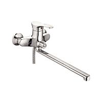 Смеситель универсальный с плоским изливом 40F и переключателем для душа, одноручный, L2201 Смеситель универсальный с плоским изливом 40F и переключателем для душа, одноручный, L2201