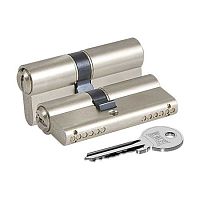 Цилиндровый механизм 164 GN/90мм 35х10х45мм никель 3кл. Цилиндровый механизм 164 GN/90мм 35х10х45мм никель 3кл.