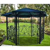 Беседка 6-ти гранная "Дворянская" Д 3м, без тента Беседка 6-ти гранная "Дворянская" Д 3м, без тента