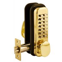 Замок кодовый 100 золото/НОРА*** Замок кодовый 100 золото/НОРА***