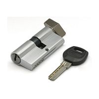 Цилиндровый механизм AL 100" 65 (30х35) с вертушкой хром CL-0131-28.10 Цилиндровый механизм AL 100" 65 (30х35) с вертушкой хром CL-0131-28.10