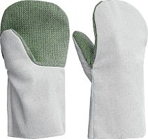 11421_z01 Хлопчатобумажные рукавицы с брезентовым наладонником, XL,СИБИН от мех. воздействий