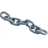 Цепь короткозвенная DIN 766 4 мм сварная, оцинкованная /30 м/40 м/50 м/60 м/ Цепь короткозвенная DIN 766 4 мм сварная, оцинкованная /30 м/40 м/50 м/60 м/