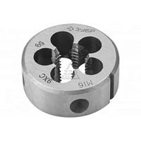 Плашка круглая ручная М16 x 1,5 мм для нарезания метрич. резьбы, ЗУБР, 4-28022-16-1,5 Плашка круглая ручная М16 x 1,5 мм для нарезания метрич. резьбы, ЗУБР, 4-28022-16-1,5