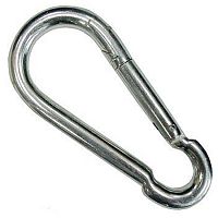 Карабин пожарный 4 мм Тип С, DIN 52995 /5/25/ Карабин пожарный 4 мм Тип С, DIN 52995 /5/25/