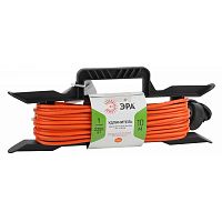 Удлинитель силовой на рамке без заземления, ПВС 2х1 мм², 10 м, ЭРА UFх-1-2x1,0-10m 1гн Удлинитель силовой на рамке без заземления, ПВС 2х1 мм², 10 м, ЭРА UFх-1-2x1,0-10m 1гн