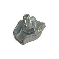 Зажим для троса SIMPLEX 3,0 одинарный /10/ Зажим для троса SIMPLEX 3,0 одинарный /10/