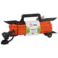 Удлинитель силовой на рамке без заземления, ПВС 2х0,75 мм², 20 м, ЭРА UFх-1-2x0.75-20m -IP44 1гн Удлинитель силовой на рамке без заземления, ПВС 2х0,75 мм², 20 м, ЭРА UFх-1-2x0.75-20m -IP44 1гн