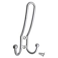 Крючок 3-х рожковый с шариками, 1205 L-(DC), матовый хром, SOLLER SC, 122-110/208А DS /20/200/ Крючок 3-х рожковый с шариками, 1205 L-(DC), матовый хром, SOLLER SC, 122-110/208А DS /20/200/