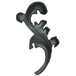 Лист кованый левый 205х110 мм*** Лист кованый левый 205х110 мм***