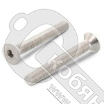 Винт DIN7991 М4х30 класс прочности 10.9, Оксид. HEX 2.5 Винт DIN7991 М4х30 класс прочности 10.9, Оксид. HEX 2.5