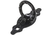 Ручка мебельная черная, 1001-80х30/28х1,5*** Ручка мебельная черная, 1001-80х30/28х1,5***