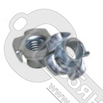 Гайка врезная М8 DIN 1624 оц. /50/ Гайка врезная М8 DIN 1624 оц. /50/