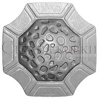 Накладка кованая 76х76х2,3 мм SK36.07.1 Накладка кованая 76х76х2,3 мм SK36.07.1