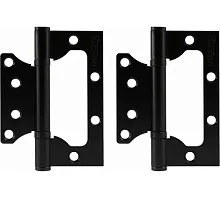 Петля универсальная накладная без врезки 800-5" 125х75х2,5 НОРМА-М черный 18493 Петля универсальная накладная без врезки 800-5" 125х75х2,5 НОРМА-М черный 18493