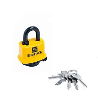 Замок навесной БУЛАТ ВС 0350 всепогодный 5кл. d=11мм 13 455 (36,6) Замок навесной БУЛАТ ВС 0350 всепогодный 5кл. d=11мм 13 455 (36,6)