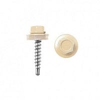 Саморез кровельный КРсZP RAL1014 4,8х51 бежевый /50/ Саморез кровельный КРсZP RAL1014 4,8х51 бежевый /50/