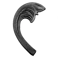 Лист кованый 95х46х3 мм двухсторонний ЛС.2501 Лист кованый 95х46х3 мм двухсторонний ЛС.2501