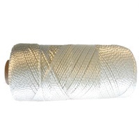 Нить крученая полиамидная 2 мм (100 м / 200 м), белый, 00033 Нить крученая полиамидная 2 мм (100 м / 200 м), белый, 00033