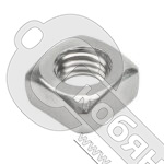 ГАЙКА КВАДРАТНАЯ DIN557 М 6 5 Ц /50ш/ ГАЙКА КВАДРАТНАЯ DIN557 М 6 5 Ц /50ш/