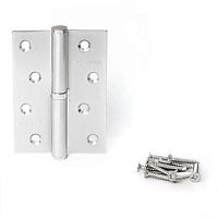 Петля правая 100х70-В-Steel-NIS-R Apecs сатин, 00013695 Петля правая 100х70-В-Steel-NIS-R Apecs сатин, 00013695