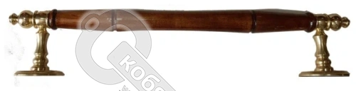 Ручка парадная двойная ПДД-1-450С антич.бронза ,со скошен. стойками
