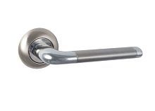 Ручки дверные S-Locked A-247 SN/CP сатин (30) 119700 Ручки дверные S-Locked A-247 SN/CP сатин (30) 119700