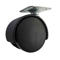 Опора колесная d=50 мм на площадке (TWP50), нагрузка 25 кг, 109405, 12405/12971/12073 /4/400/ Опора колесная d=50 мм на площадке (TWP50), нагрузка 25 кг, 109405, 12405/12971/12073 /4/400/