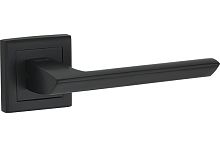 Ручки дверные на квадратной розетке ASPECTO A-64-30 BLACK BUSSARE Ручки дверные на квадратной розетке ASPECTO A-64-30 BLACK BUSSARE